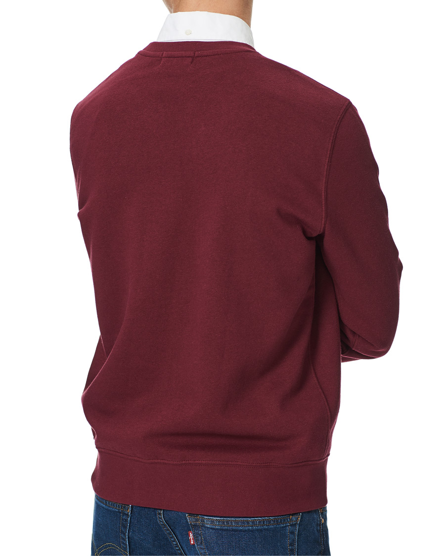Men | Sweaters & Knitwear | Polo Ralph Lauren | Bear Sweatshirt Classic Wine