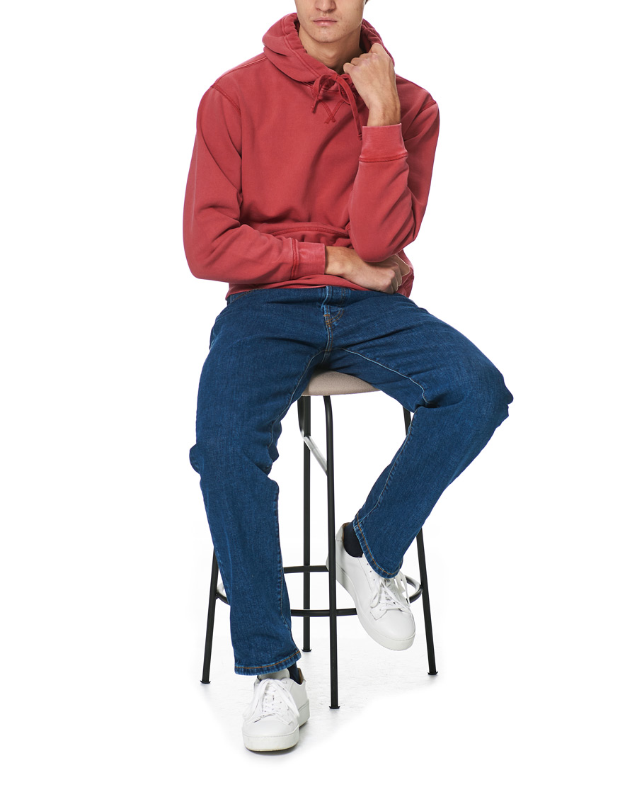 Men | Sweaters & Knitwear | Polo Ralph Lauren | Garment Dyed Hoodie Northwest Deep Red