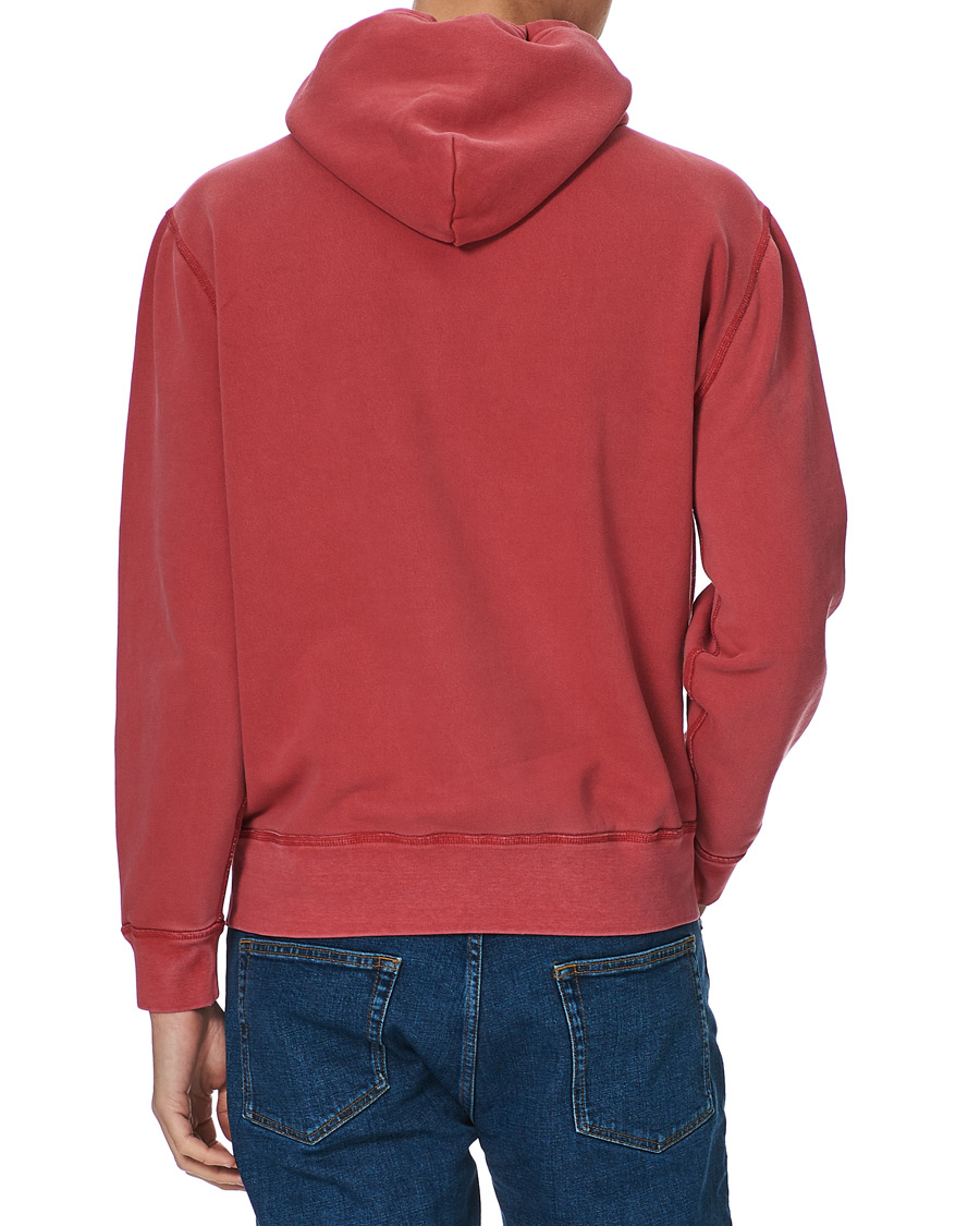 Men | Sweaters & Knitwear | Polo Ralph Lauren | Garment Dyed Hoodie Northwest Deep Red