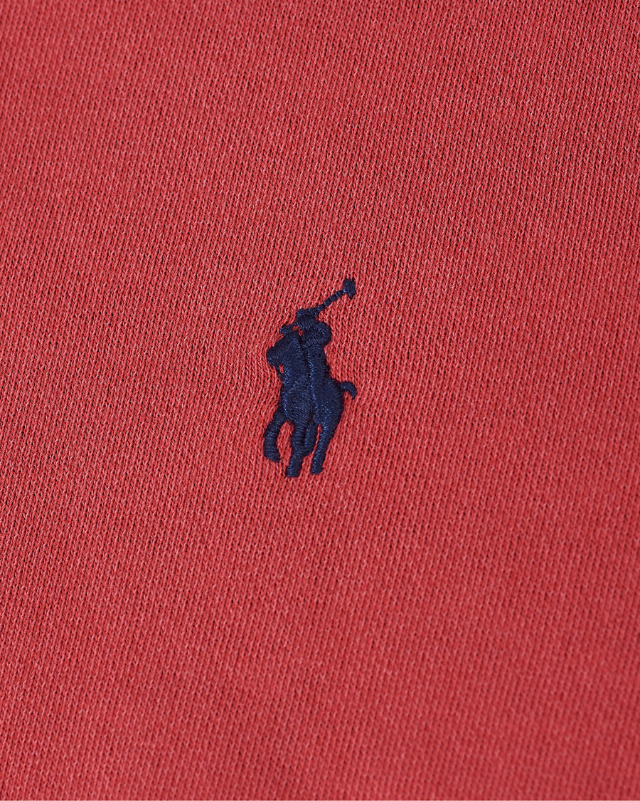 Men | Sweaters & Knitwear | Polo Ralph Lauren | Garment Dyed Hoodie Northwest Deep Red