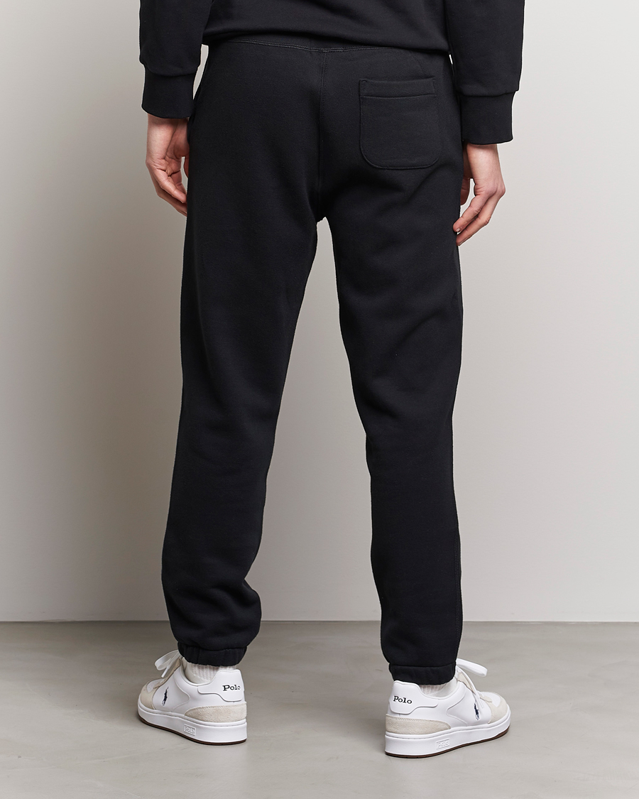 Men | Trousers | Polo Ralph Lauren | RL Fleece Sweatpants Black