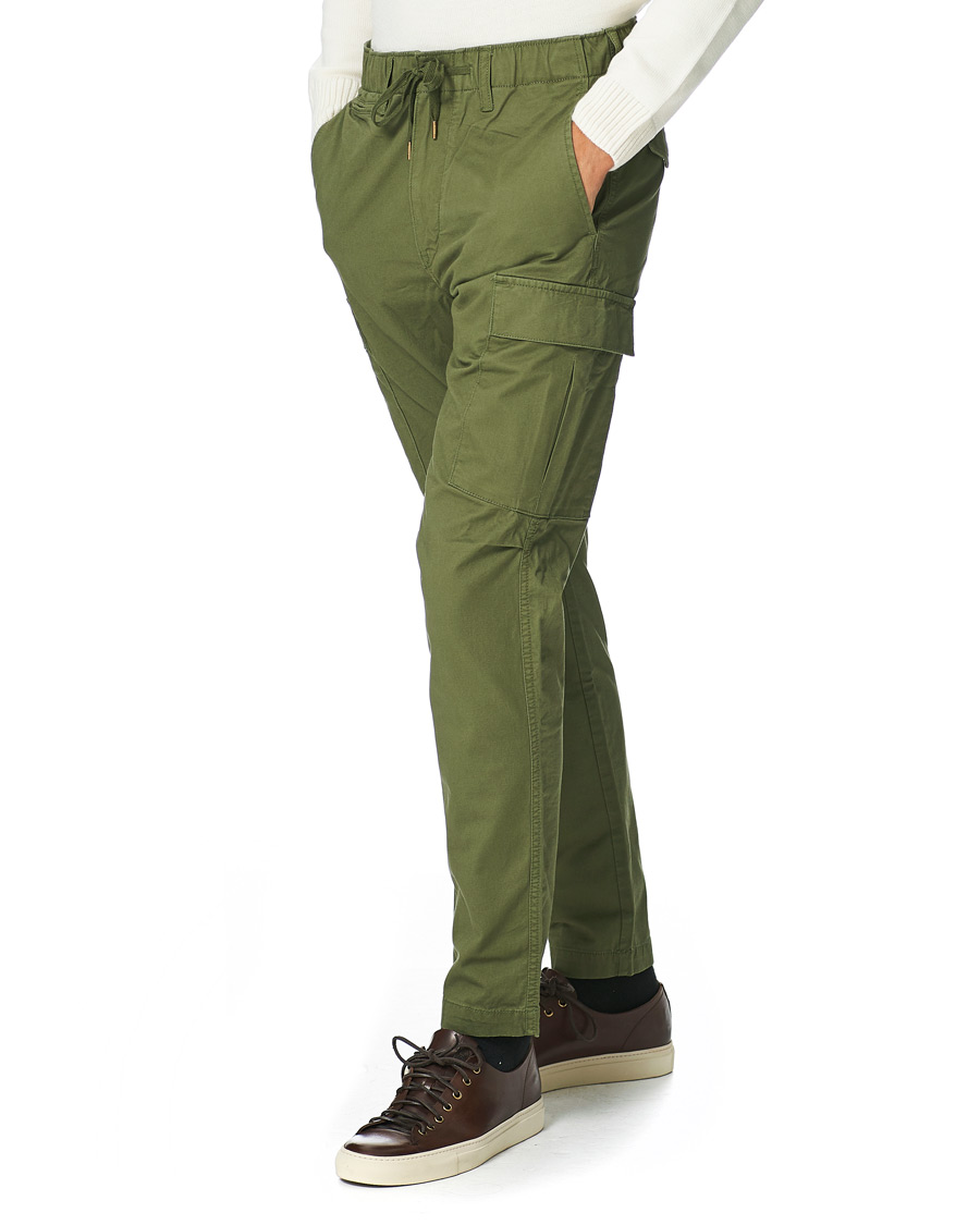 Men | Trousers | Polo Ralph Lauren | Twill Cargo Pants Army Olive