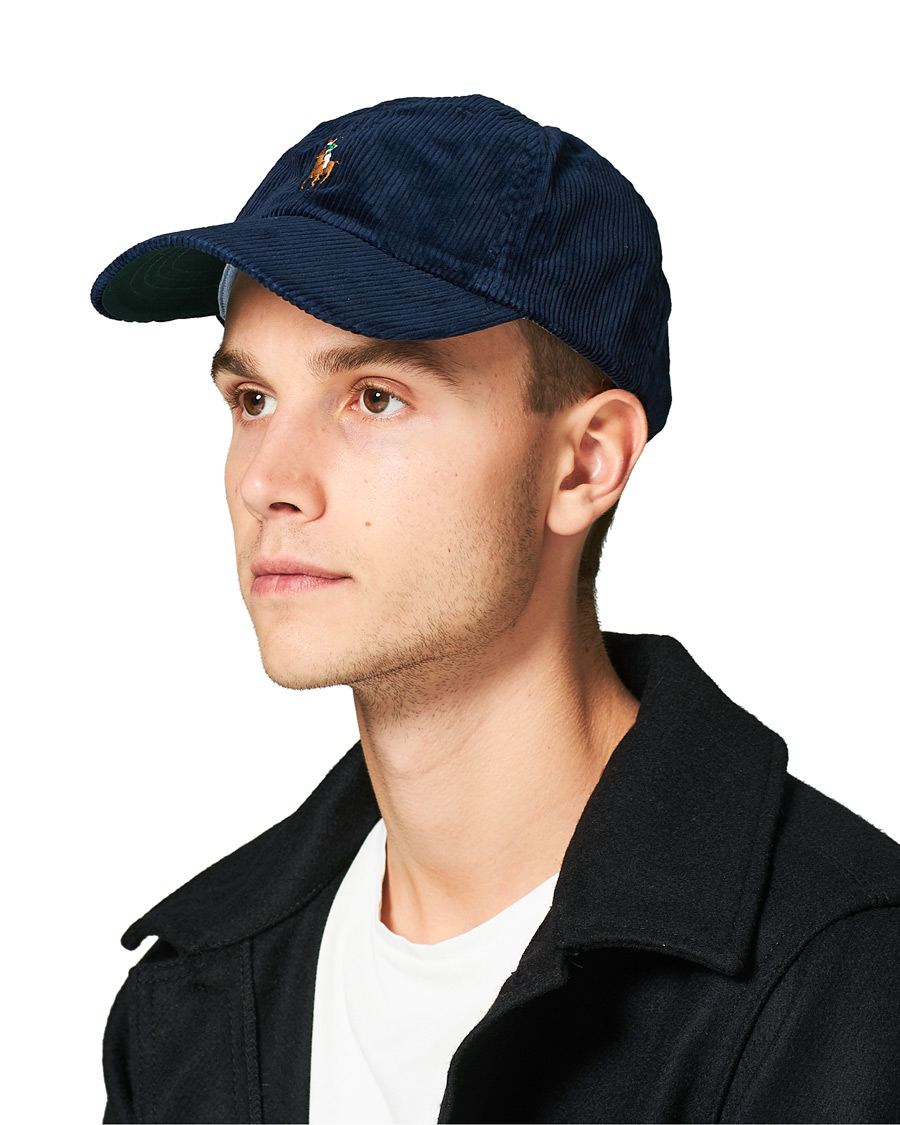 Men | Polo Ralph Lauren Corduroy Cap Hunter Navy | Polo Ralph Lauren | Corduroy Cap Hunter Navy
