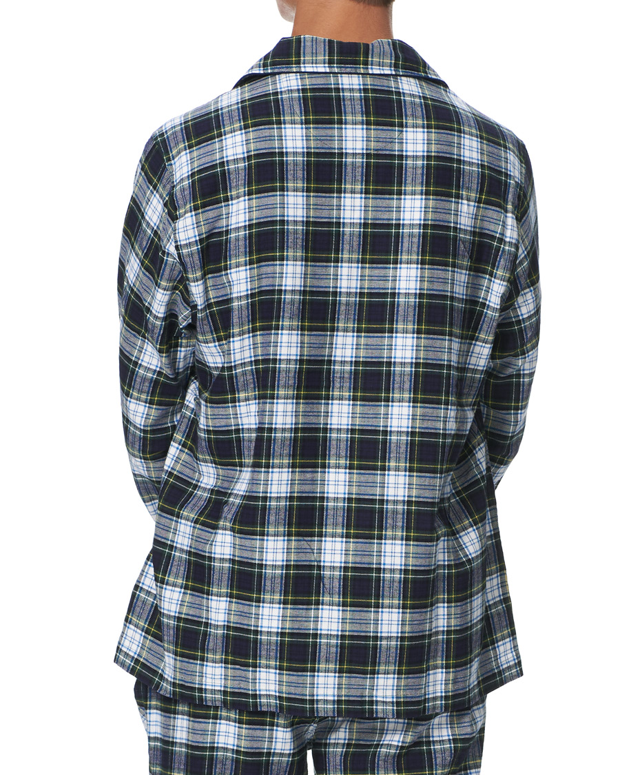 Men | Pyjamas & Robes | Polo Ralph Lauren | Flannel Pyjama Set Evergreen Plaid
