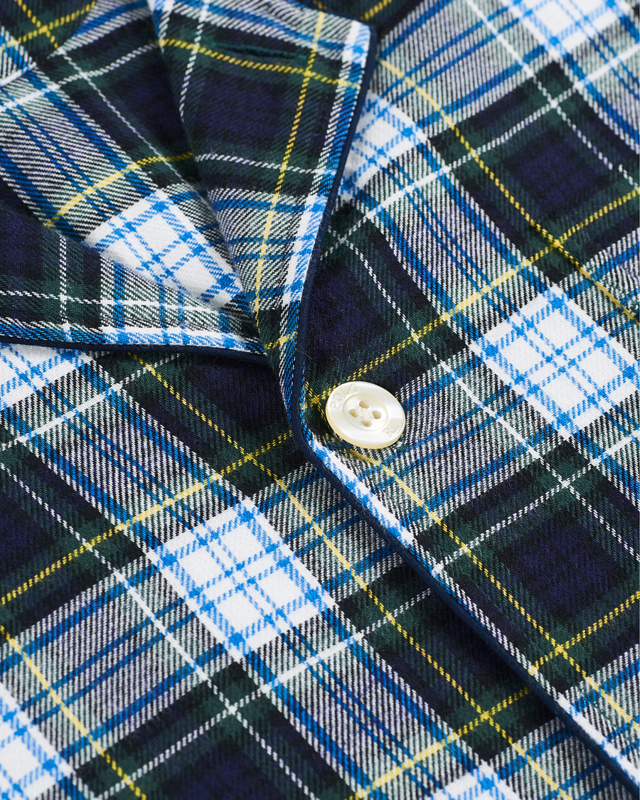 Men | Pyjamas & Robes | Polo Ralph Lauren | Flannel Pyjama Set Evergreen Plaid