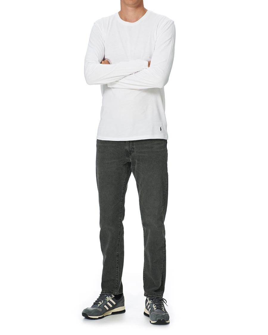 Men | T-Shirts | Polo Ralph Lauren | 3-Pack Long Sleeve Tee White/Black/Heather