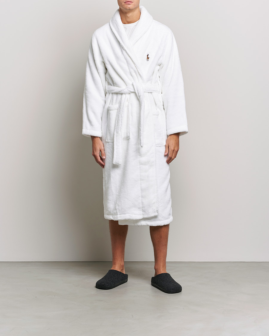 Men | | Polo Ralph Lauren | Cotton Terry Robe White White