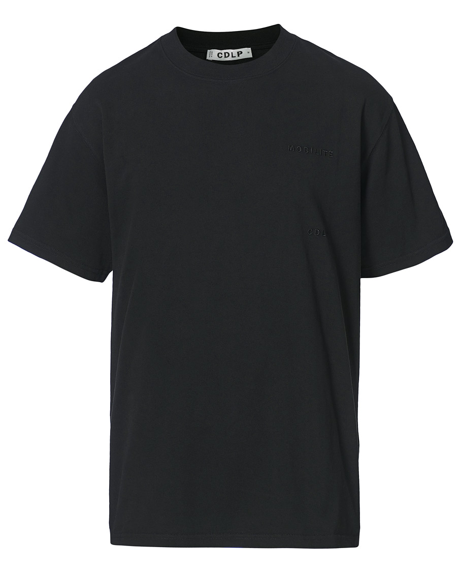 Men | T-Shirts | CDLP | Recycled Cotton Logo Tee Black