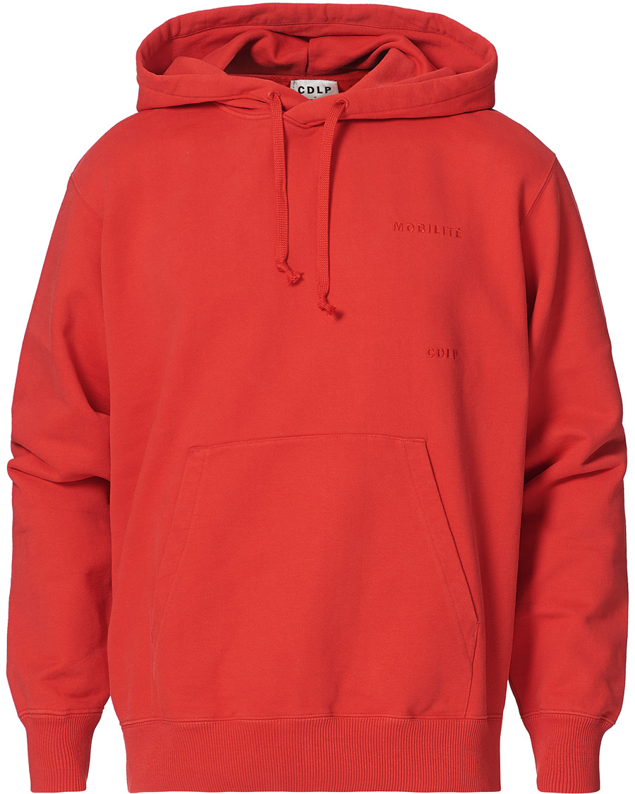 Men | Sweaters & Knitwear | CDLP | Heavyweight Terry Hoodie Red