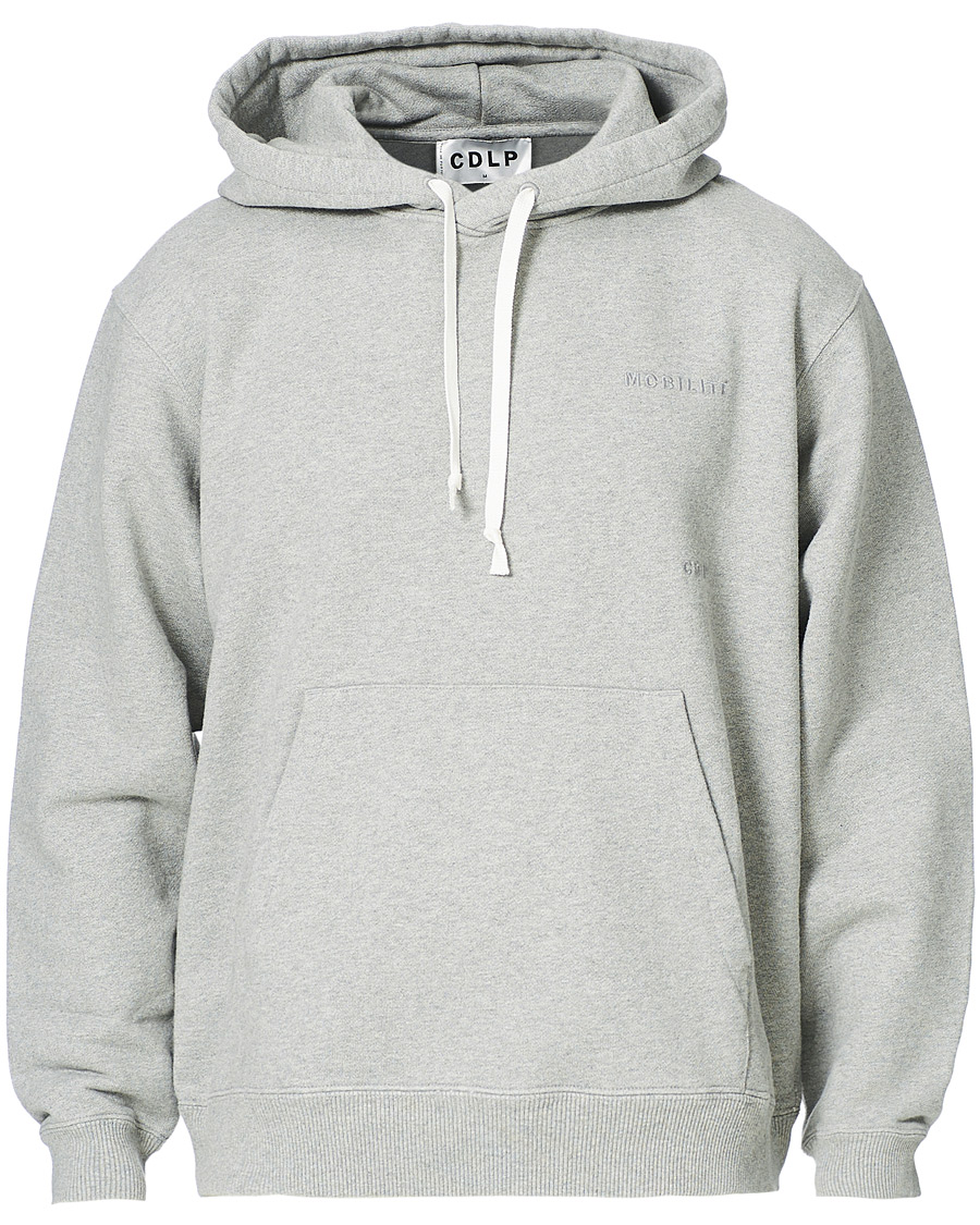 Men | Sweaters & Knitwear | CDLP | Heavyweight Terry Hoodie Grey Mel