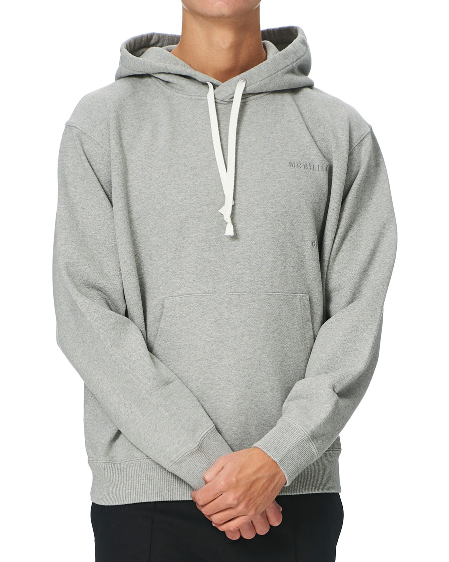 Men | Sweaters & Knitwear | CDLP | Heavyweight Terry Hoodie Grey Mel