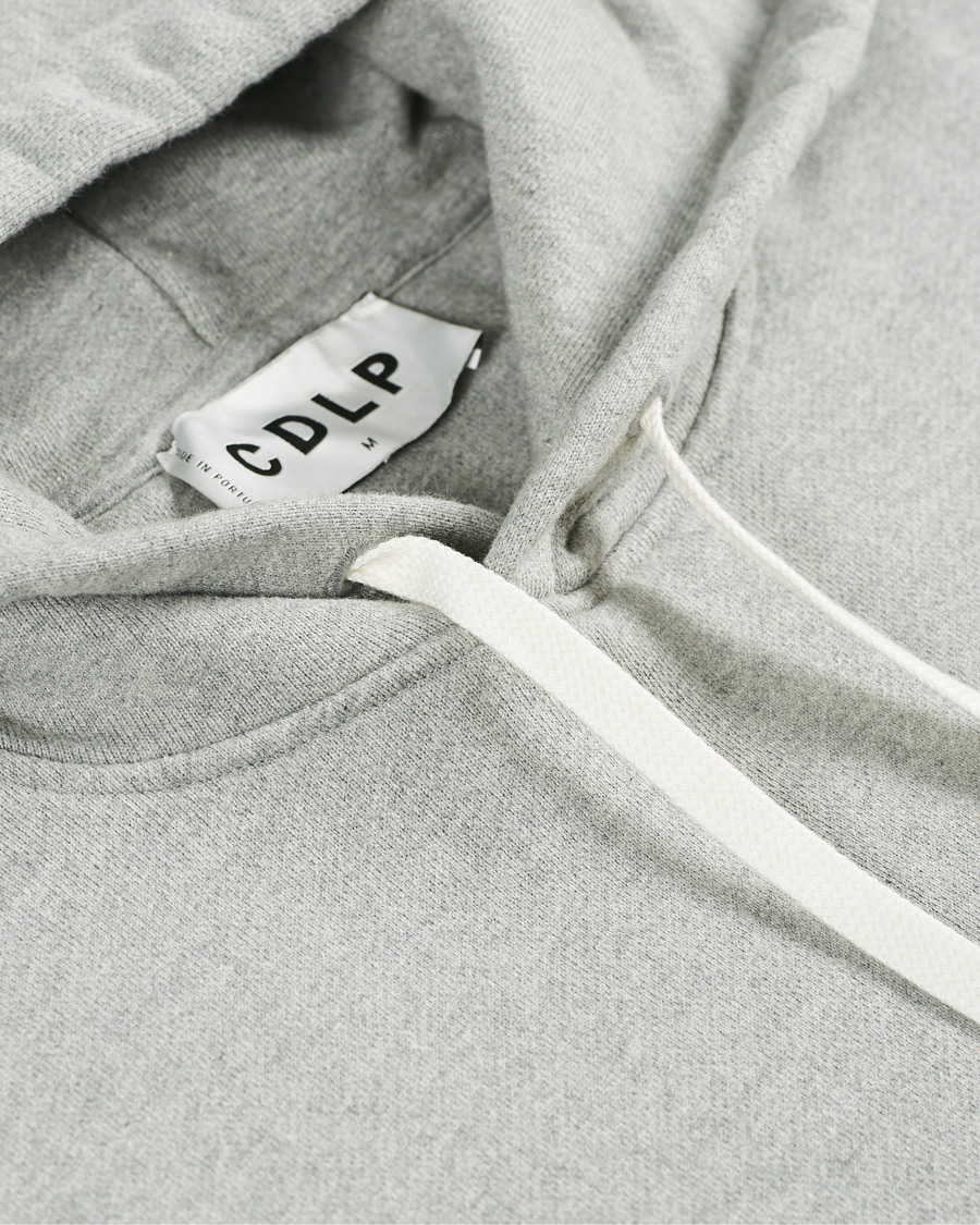 Men | Sweaters & Knitwear | CDLP | Heavyweight Terry Hoodie Grey Mel