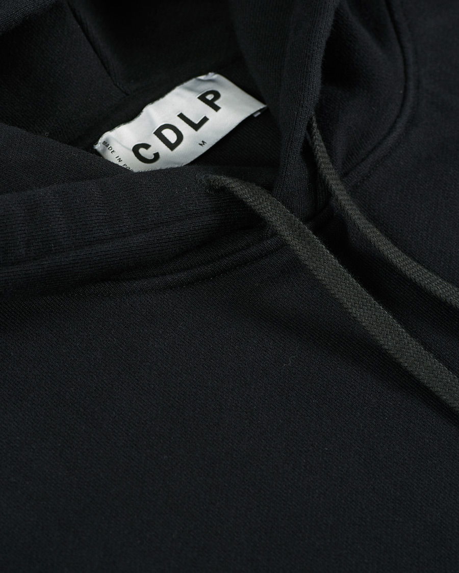Men | Sweaters & Knitwear | CDLP | Heavyweight Terry Hoodie Black