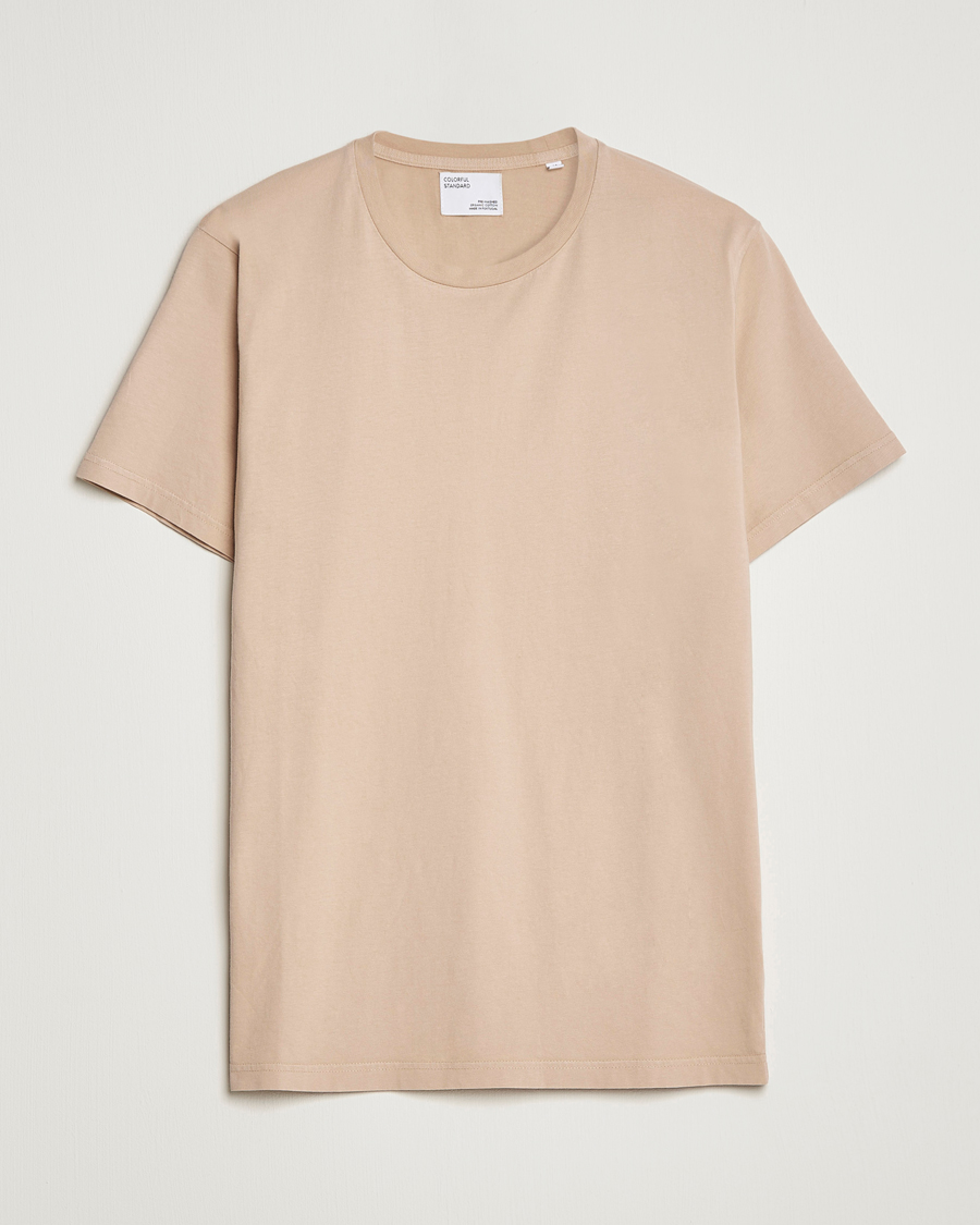Men | T-Shirts | Colorful Standard | Classic Organic T-Shirt Honey Beige