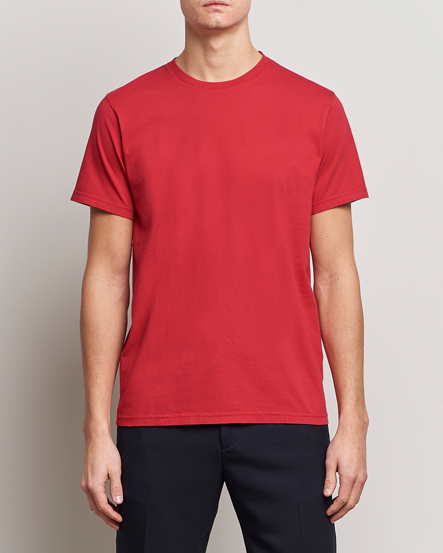 Men | T-Shirts | Colorful Standard | Classic Organic T-Shirt Scarlet Red