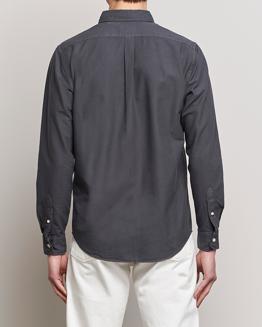 Men | Shirts | Colorful Standard | Classic Organic Oxford Button Down Shirt Lava Grey