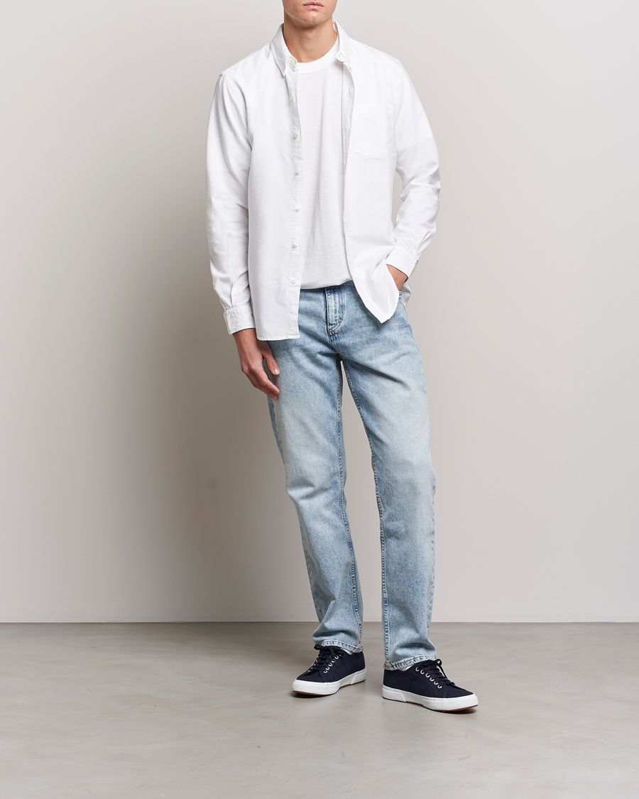 Men | Shirts | Colorful Standard | Classic Organic Oxford Button Down Shirt White