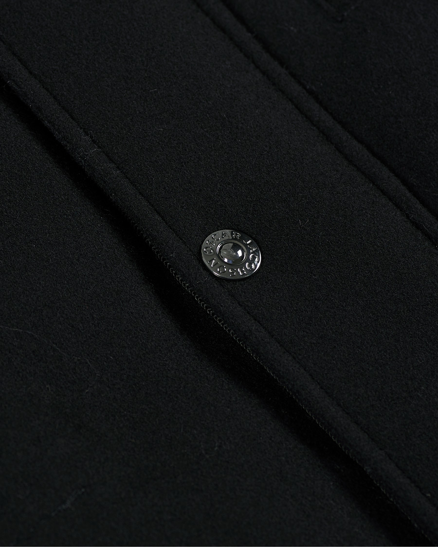 Men | Coats & Jackets | Oscar Jacobson | Dammond Padded Wool Parka Black