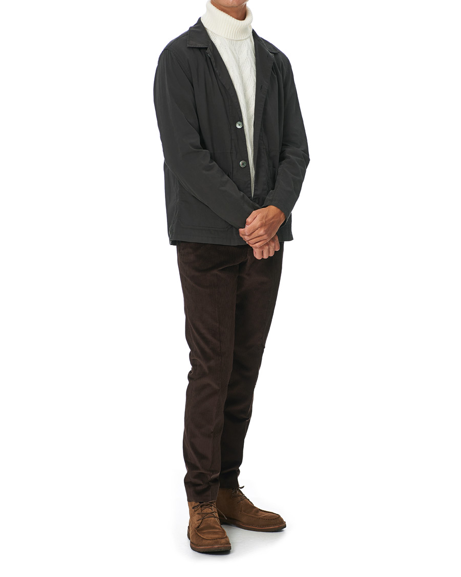 Men | Sweaters & Knitwear | Oscar Jacobson | Samir Wool/Cashmere Cable Rollneck Creme