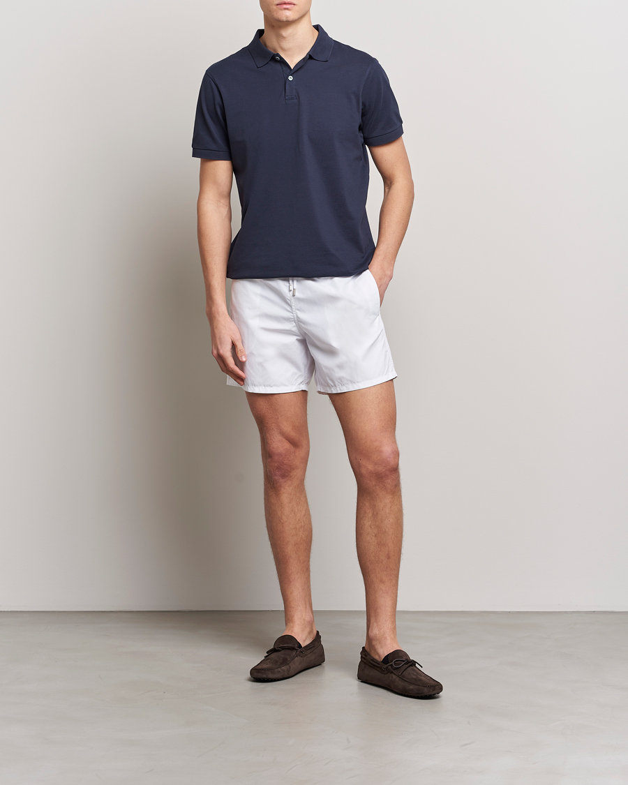 Men | Swimwear | Vilebrequin | Moorea Swimshorts Blanc
