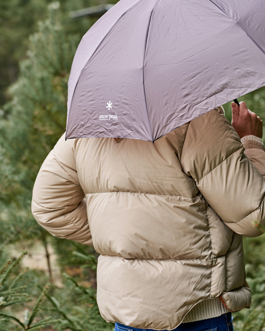 Men | Umbrellas | Snow Peak | Ultra Light Umbrella Grey
