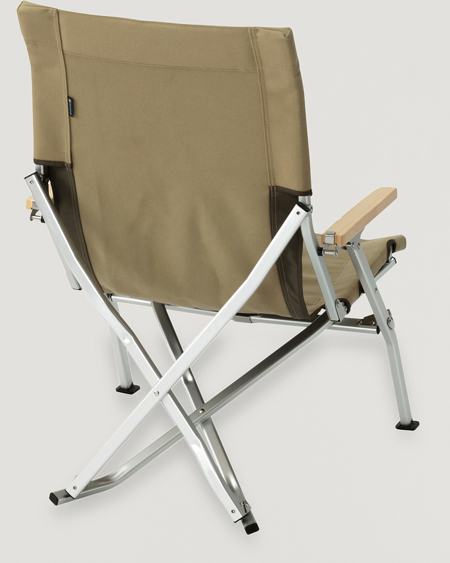 Men | Camping gear | Snow Peak | Low Beach Chair Khaki