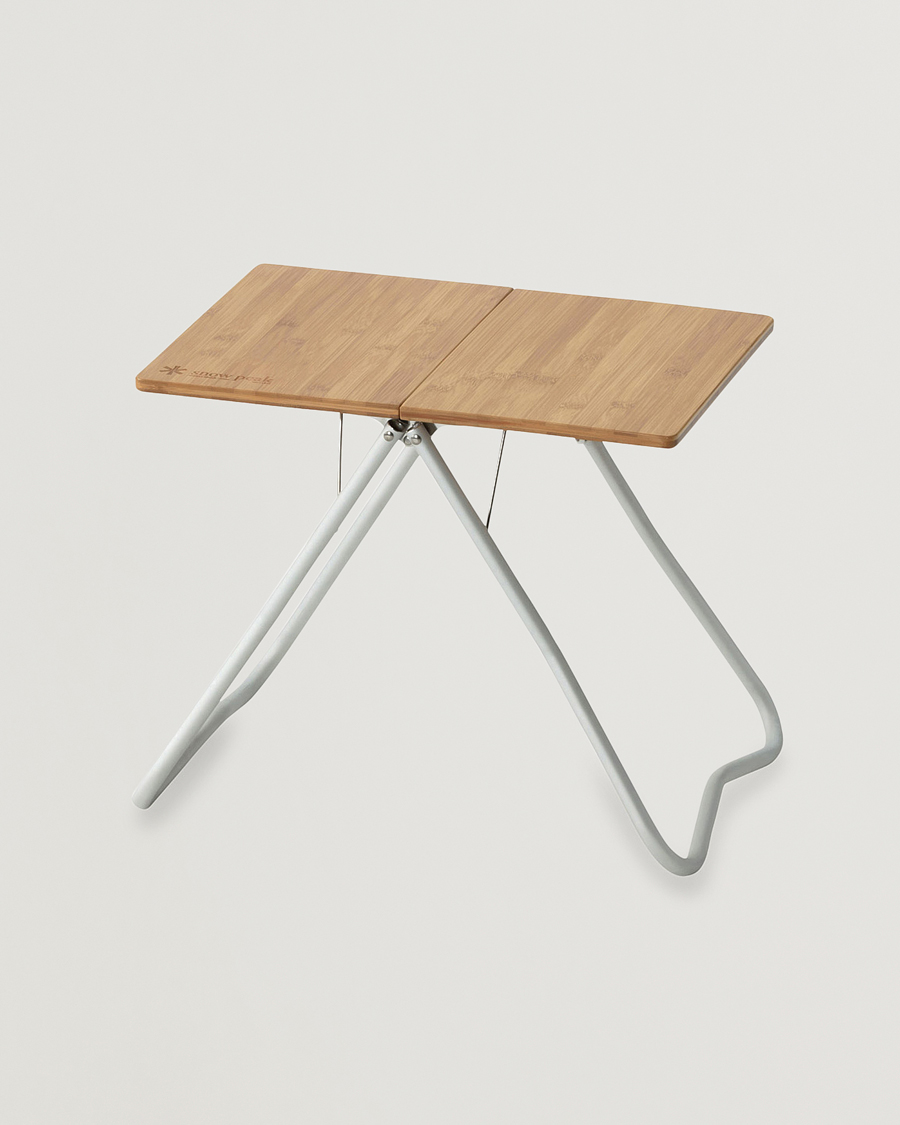 Men | Camping gear | Snow Peak | Foldable My Table Bamboo