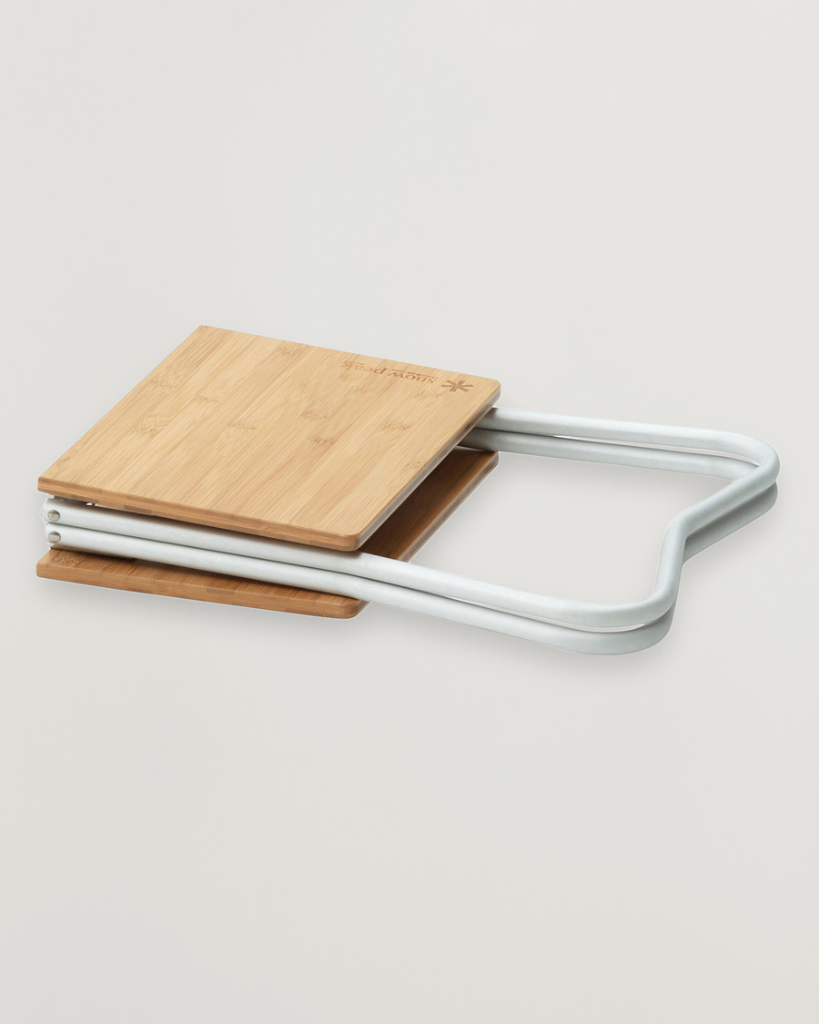 Men | Camping gear | Snow Peak | Foldable My Table Bamboo