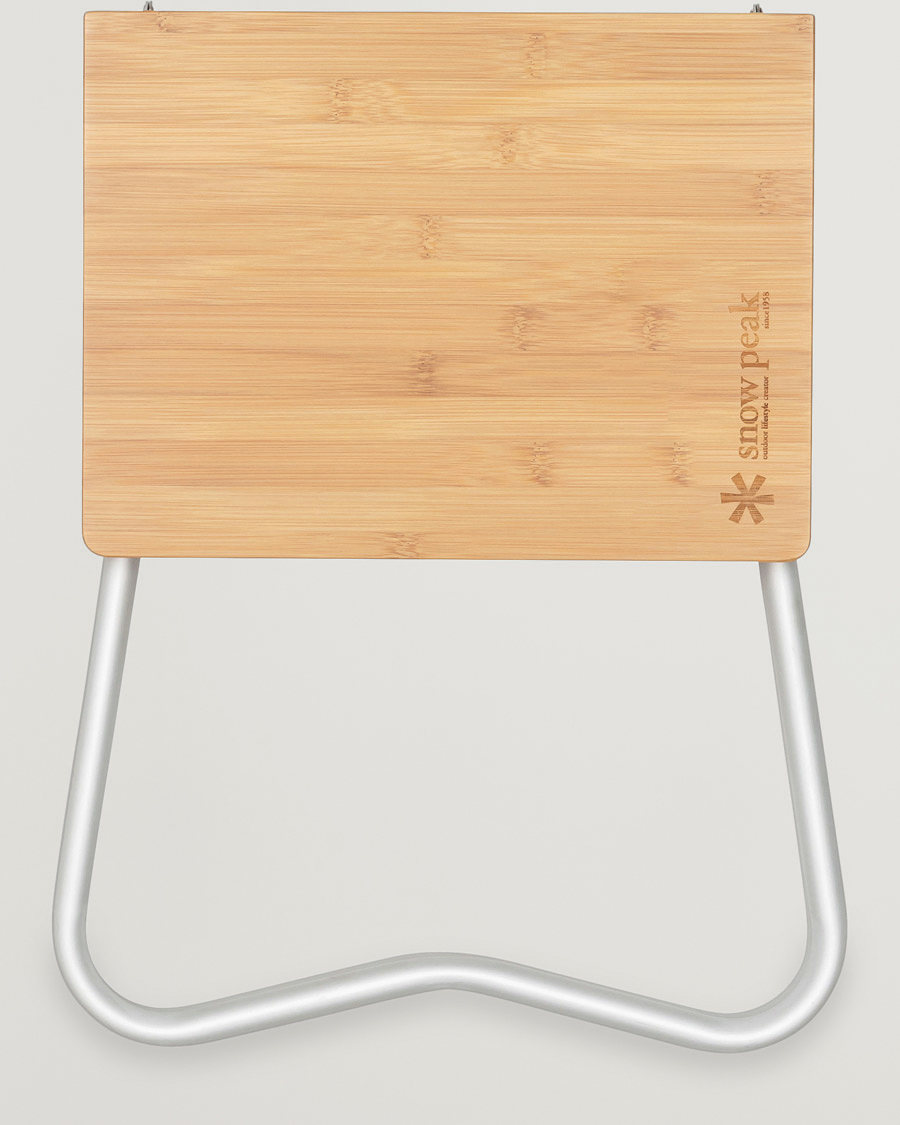 Men | Camping gear | Snow Peak | Foldable My Table Bamboo