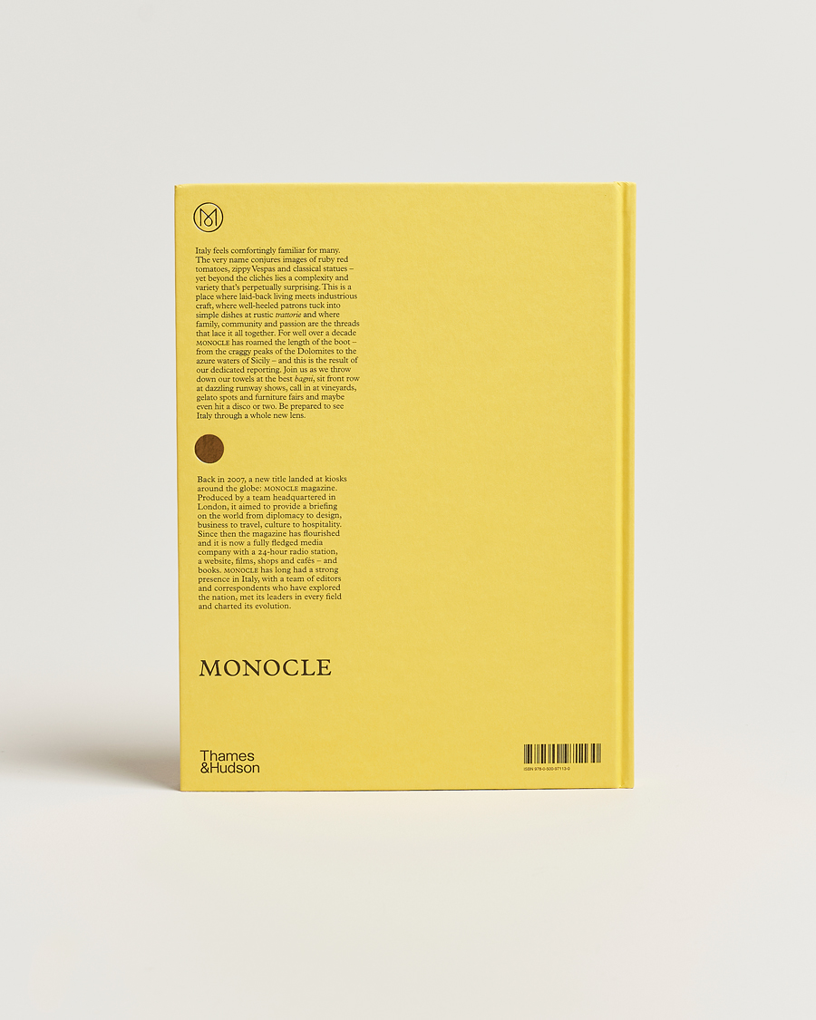 Men | Books | New Mags | Monocle Book of Italy