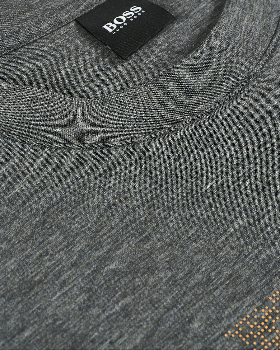Men | Sweaters & Knitwear | BOSS GREEN | BOSS Athleisure Salbo Iconic Crew Neck Sweatashirt Medium Grey