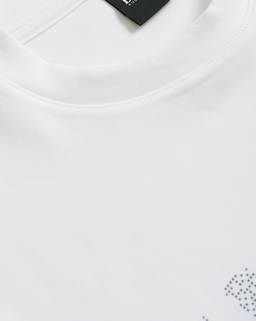 Men | Sweaters & Knitwear | BOSS GREEN | BOSS Athleisure Salbo Iconic Crew Neck Sweatashirt White