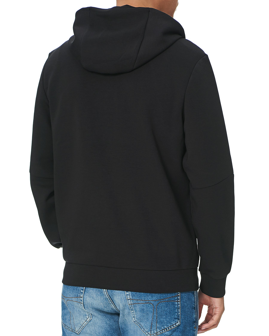 Men | Sweaters & Knitwear | BOSS GREEN | BOSS Athleisure Saggy Full Zip Hoodie Black