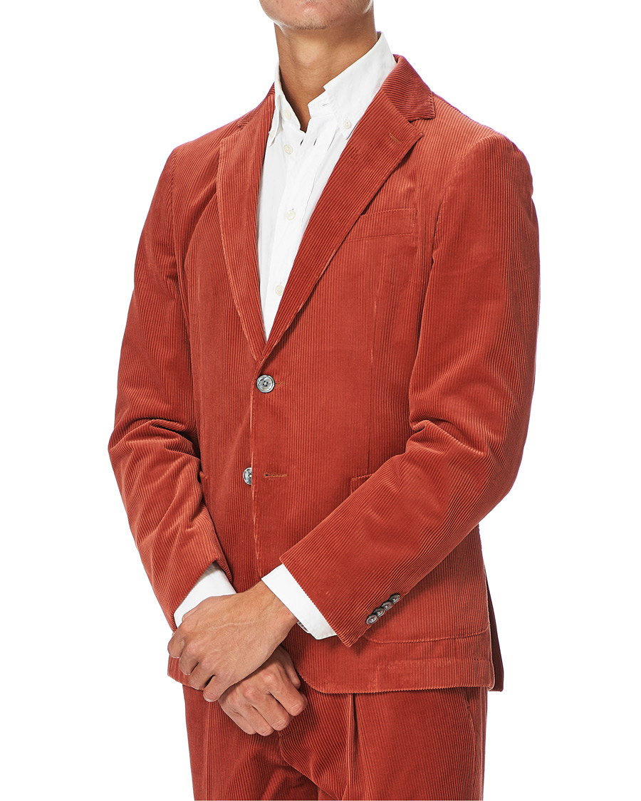 Men | Blazers | BOSS BLACK | BOSS Hanry Corduroy Patch Pocket Blazer Medium Red