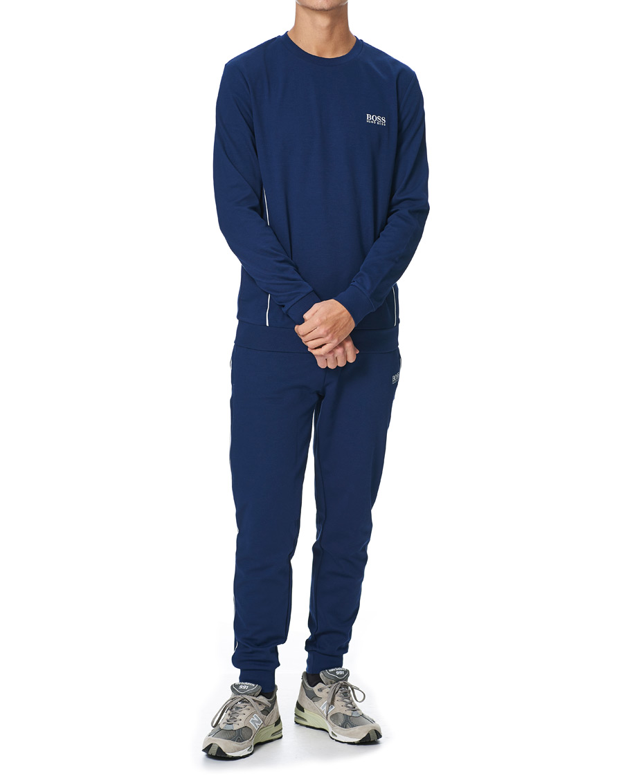 Men | Trousers | BOSS BLACK | BOSS Tracksuit Pants Medium Blue