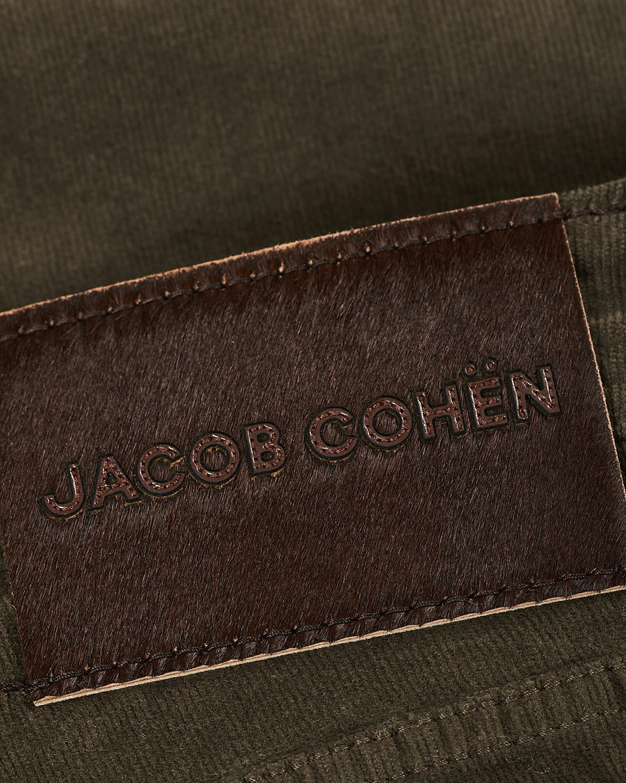 Men | Trousers | Jacob Cohën | 688 Bard 5-Pocket Corduroy Trousers Brown