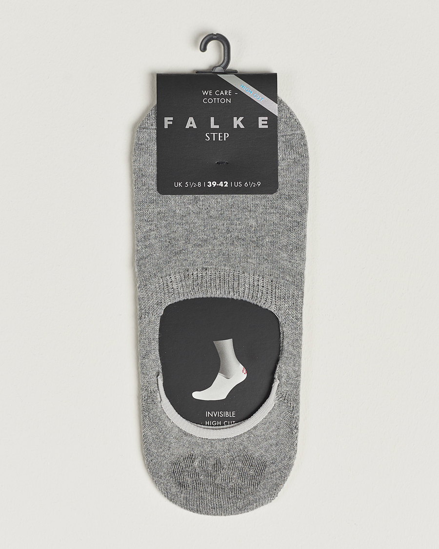 Men | Underwear & Socks | Falke | Casual High Cut Sneaker Socks Light Grey Melange