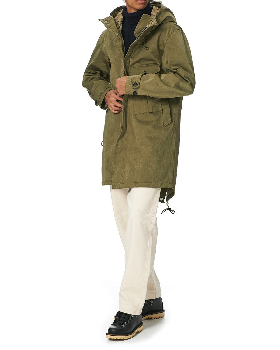 Men | Coats & Jackets | Ten c | OJJ Cyclone Parka Olive