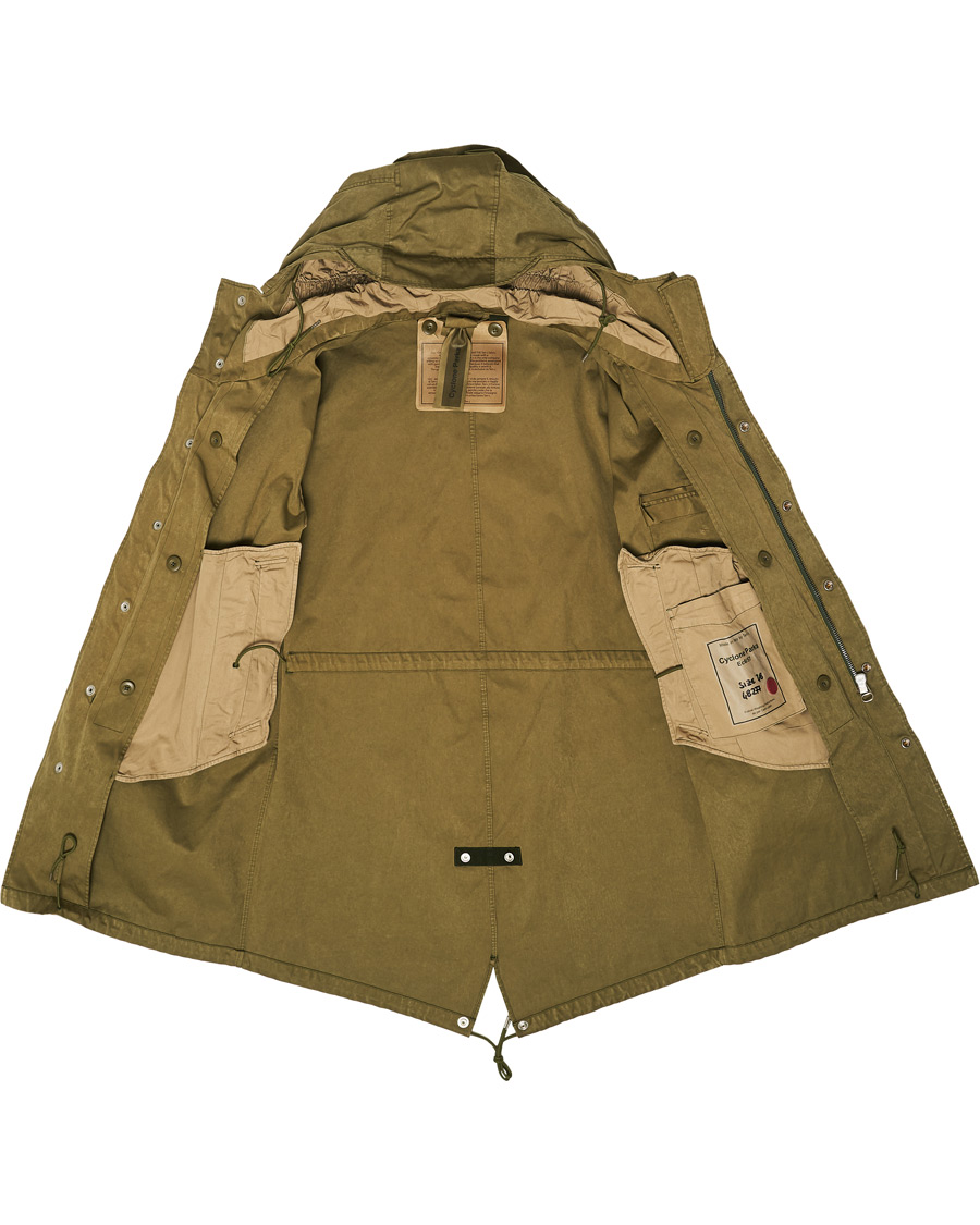 Men | Coats & Jackets | Ten c | OJJ Cyclone Parka Olive