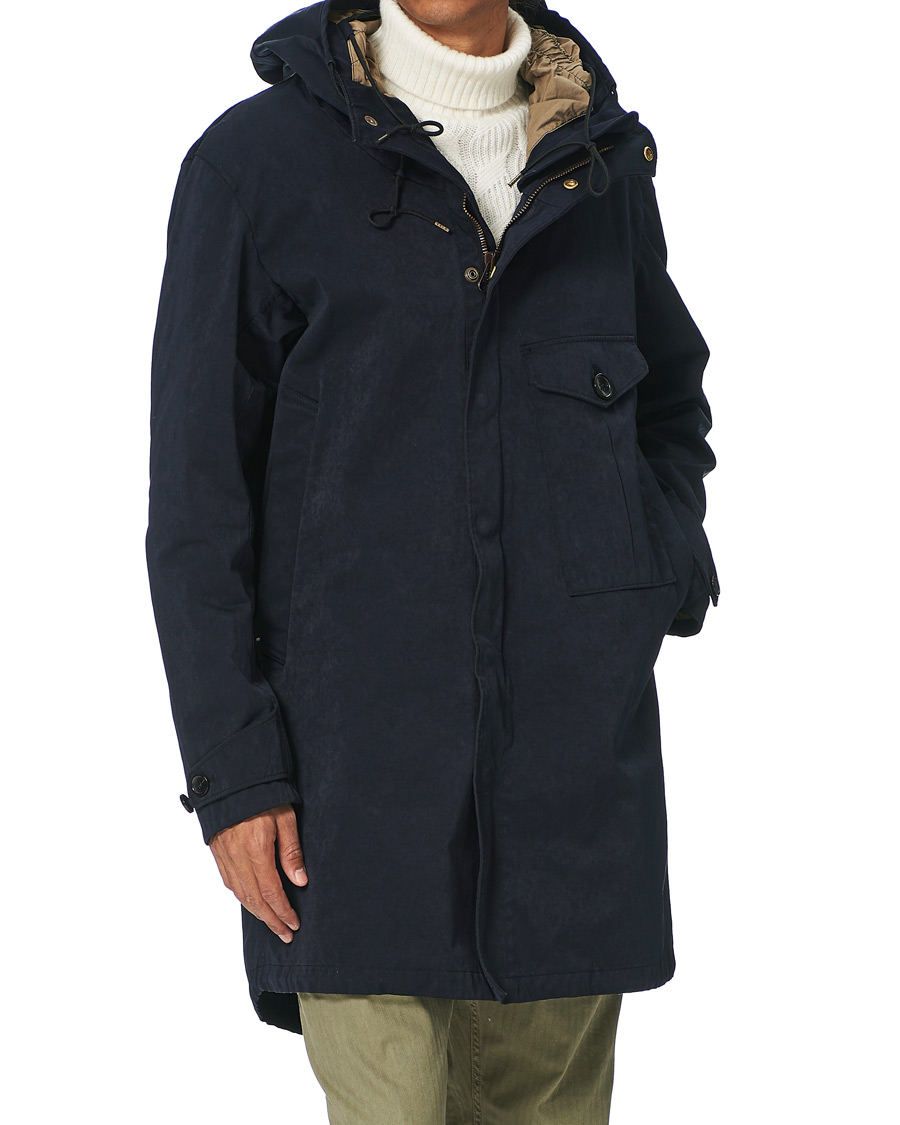 Men | Coats & Jackets | Ten c | OJJ Cyclone Parka Navy