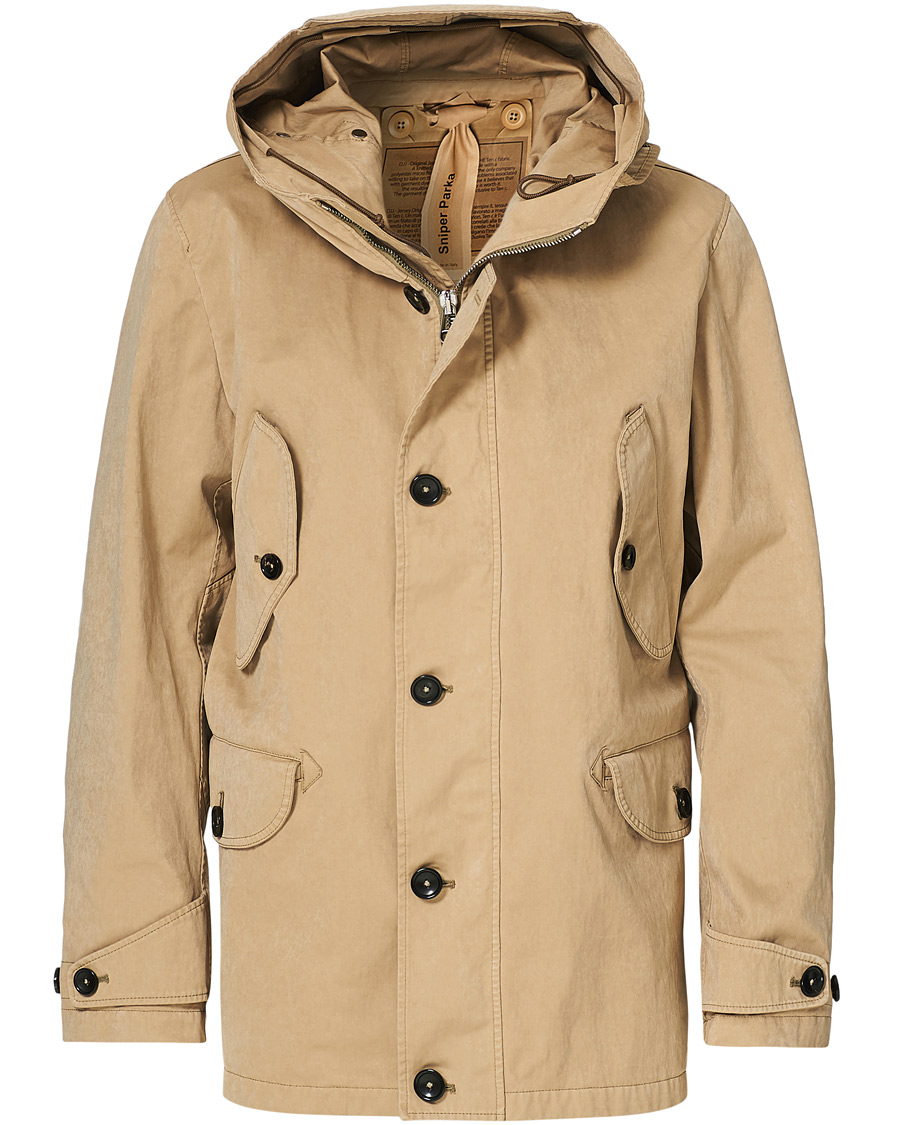 Men | Coats & Jackets | Ten c | OJJ Sniper Parka Sand
