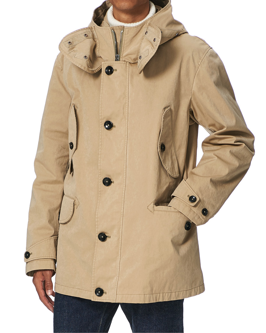 Men | Coats & Jackets | Ten c | OJJ Sniper Parka Sand