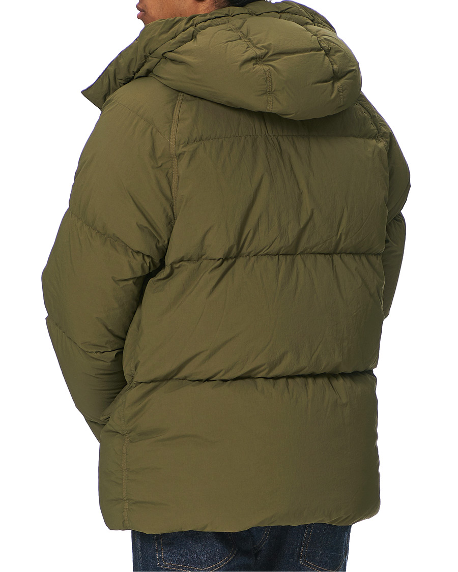 Men | Coats & Jackets | Ten c | Artic Garment Dyed Down Jacket Olive