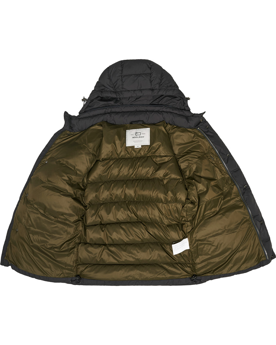 Men | Coats & Jackets | Woolrich | Sierra Hooded Puffer Jacket Phantom