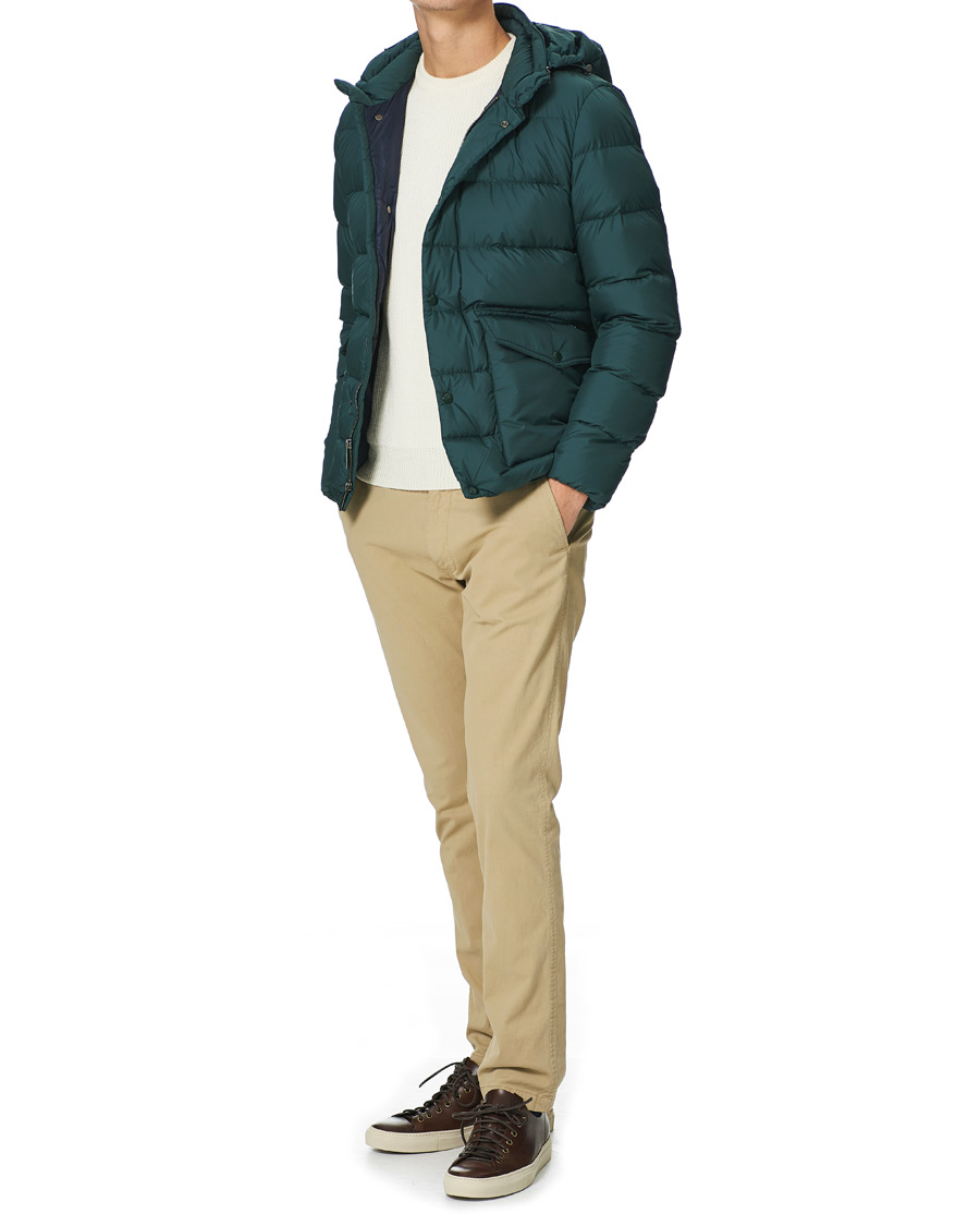 Men | Coats & Jackets | Woolrich | Sierra Hooded Puffer Jacket Stand