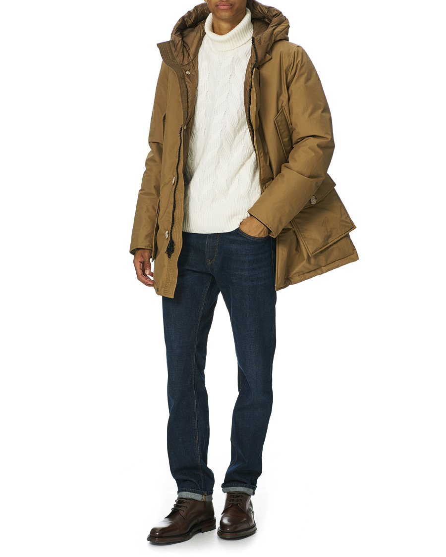 Men | Coats & Jackets | Woolrich | Arctic Parka No Fur Alaskan Brown