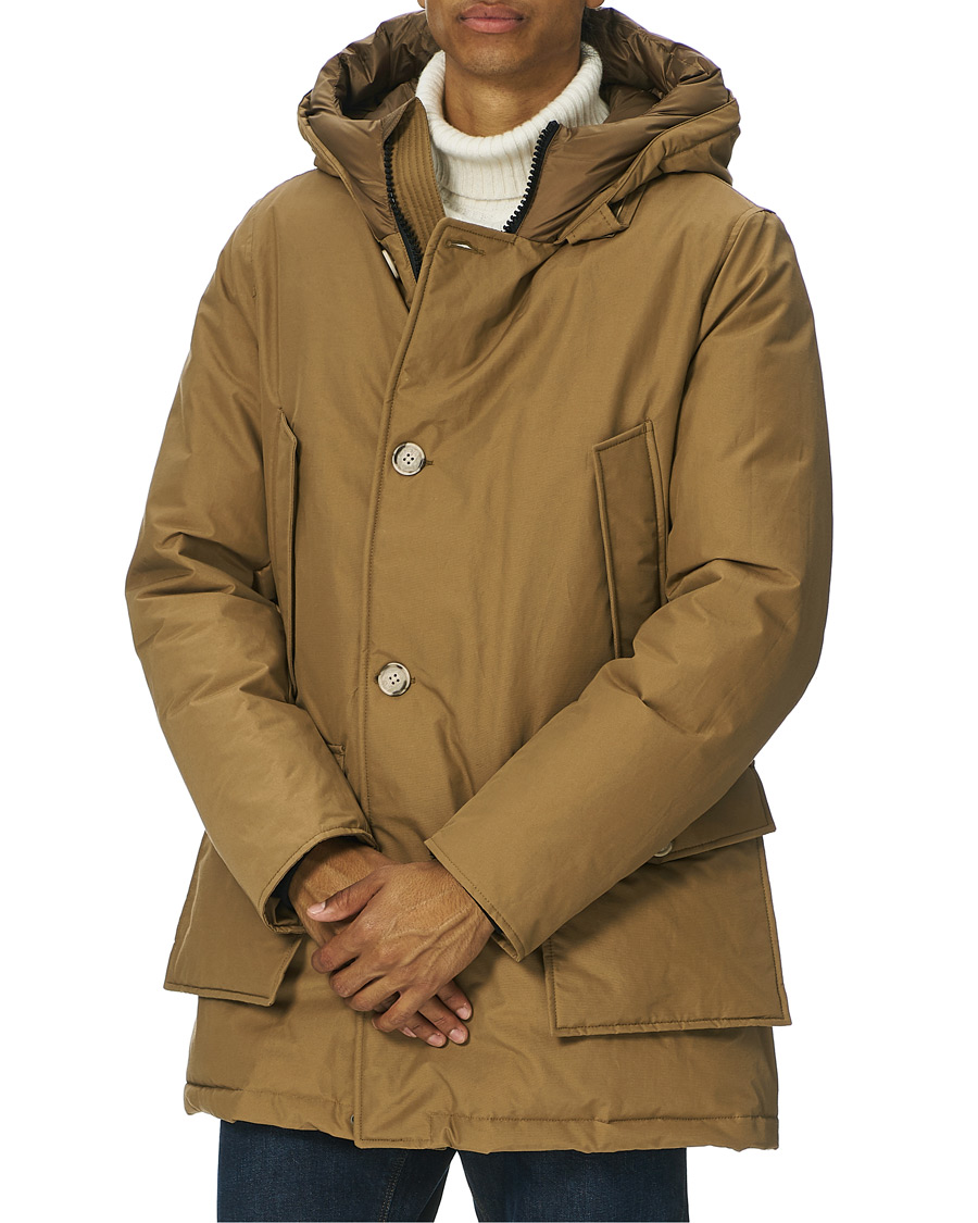 Men | Coats & Jackets | Woolrich | Arctic Parka No Fur Alaskan Brown