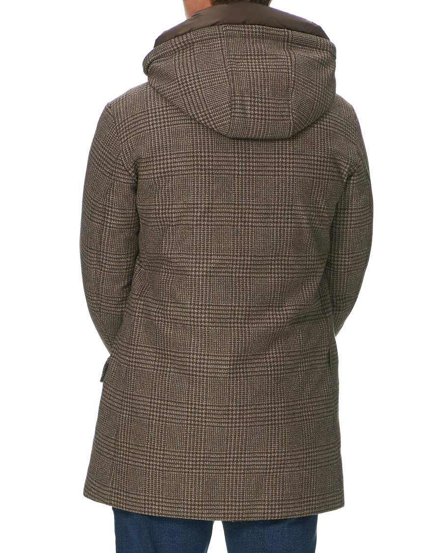 Men | Coats & Jackets | Woolrich | Polar Luxury Eco Wool Parka Prince of Wales