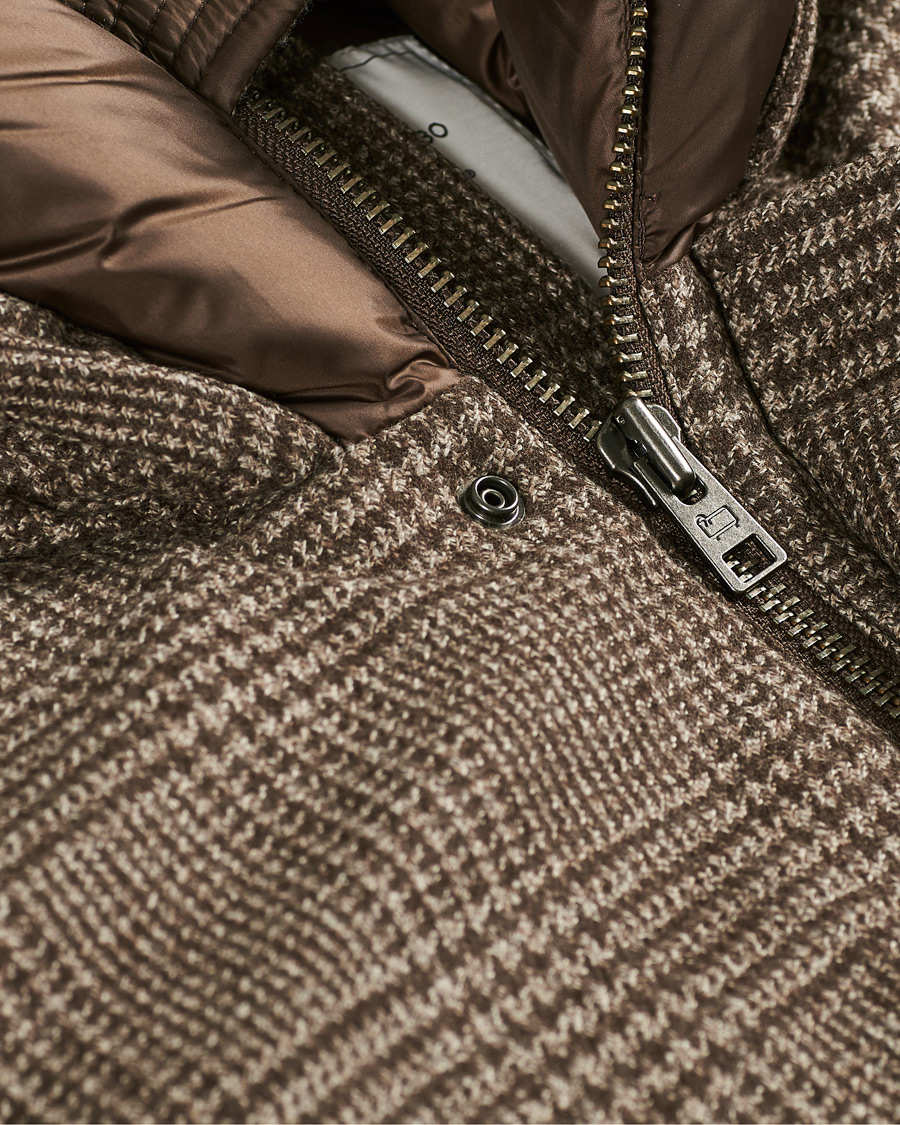 Men | Coats & Jackets | Woolrich | Polar Luxury Eco Wool Parka Prince of Wales
