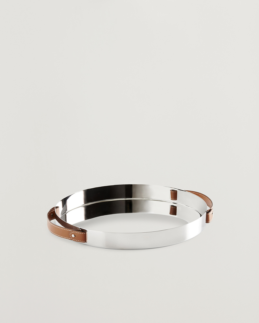 Men | Home | Ralph Lauren Home | Wyatt Round Tray Silver